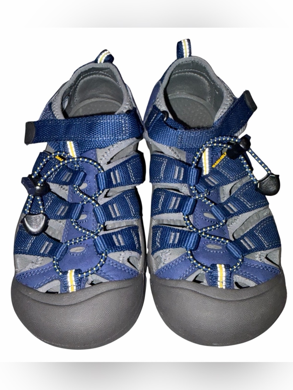 Keen Kid’s Navy Blue Newport H2 Hybrid Sandal Shoes size 3